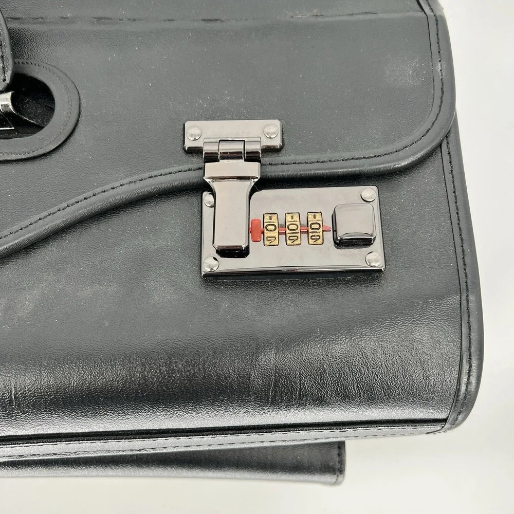 Alpine Swiss 19 Wheeled Briefcase Rolling Case Sales Sample Pilot Lawyer Attache